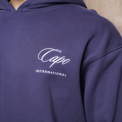 CAPO International Navy Hoodie