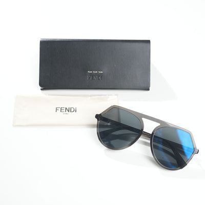 FENDI Roma Amor Grey Sunglasses