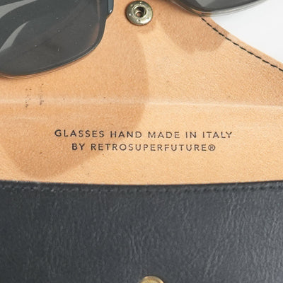 RETRO SUPER FUTURE Black Sunglasses