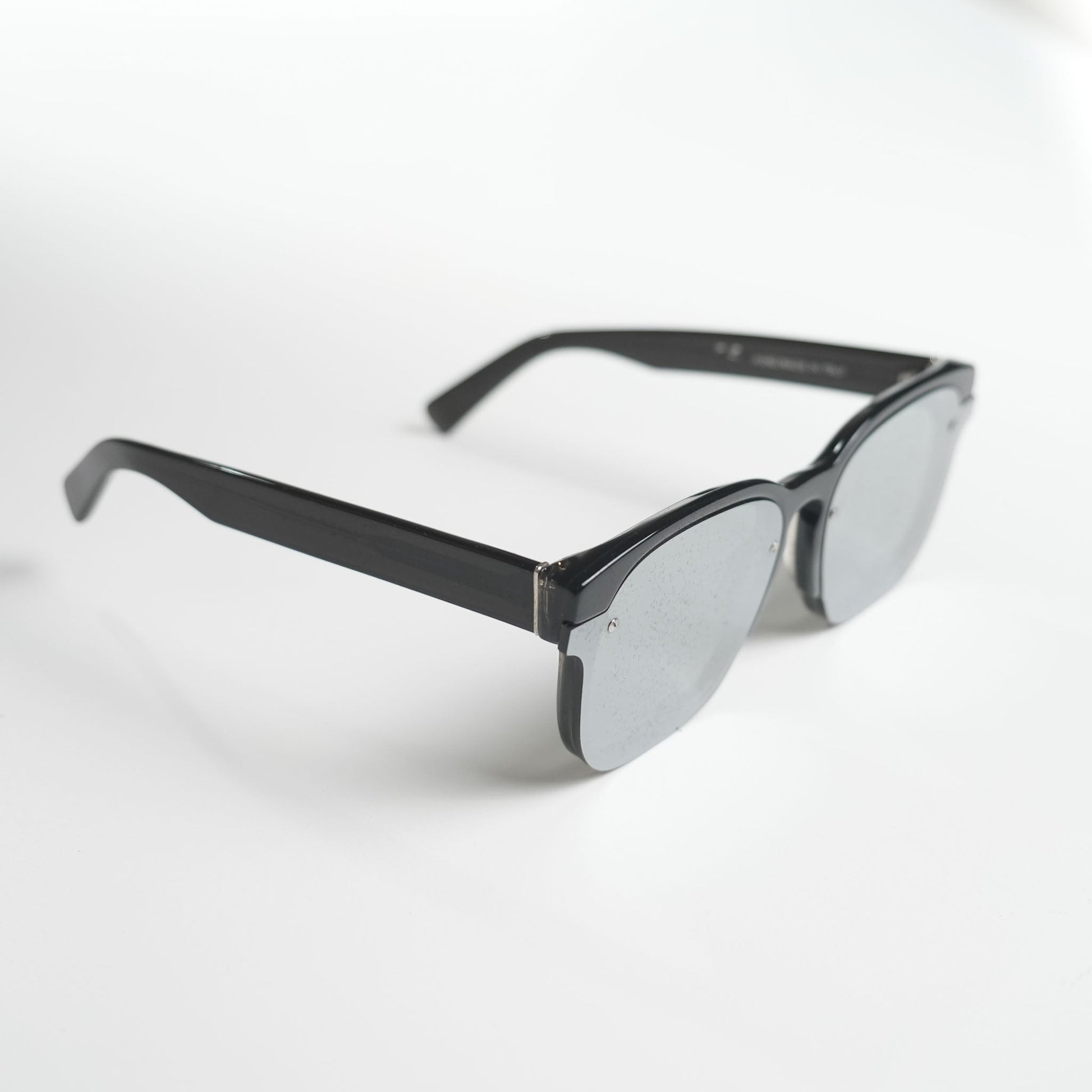 RETRO SUPER FUTURE Black Sunglasses