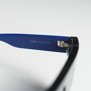 Alexander McQueen Black & Blue Square Sunglasses