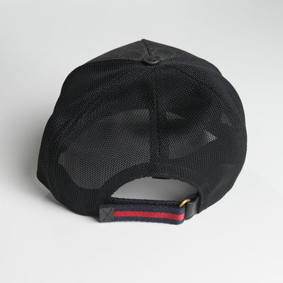 GUCCI Red Wolf Print Cap