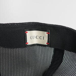 GUCCI Red Wolf Print Cap