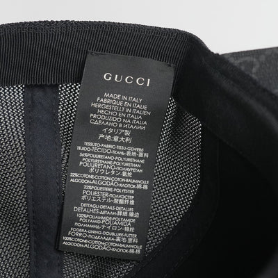 GUCCI Red Wolf Print Cap