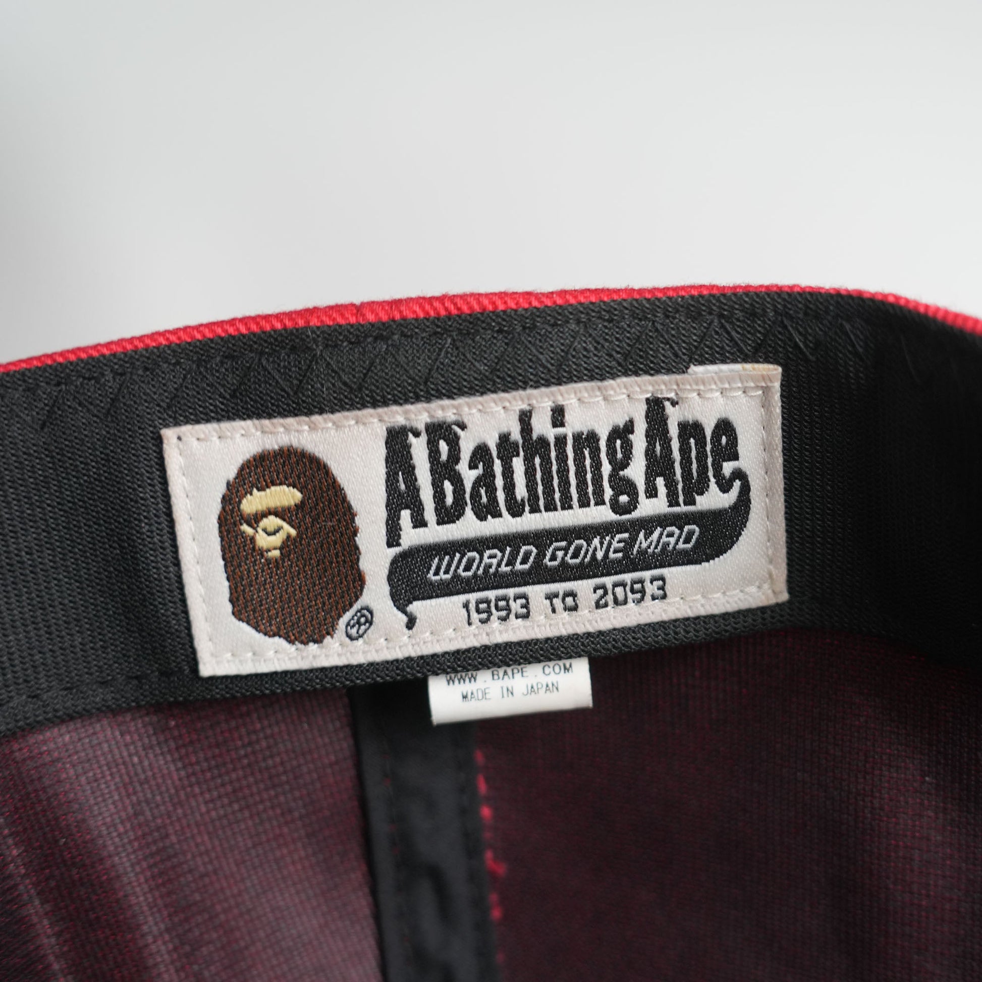 BAPE Red Cap