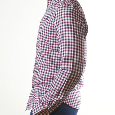 Fred Perry Red Chequered Shirt