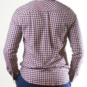 Fred Perry Red Chequered Shirt