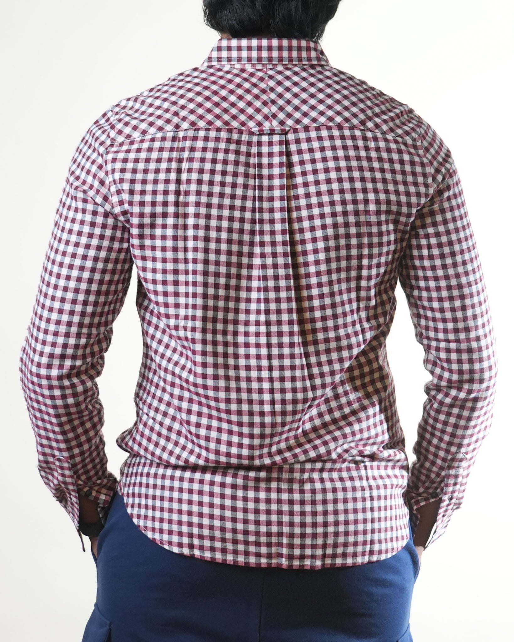 Fred Perry Red Chequered Shirt