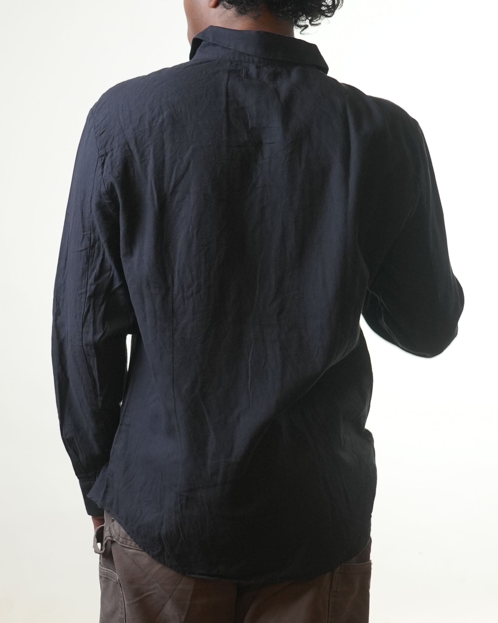 Calvin Klein Black & Grey Colourblocked  Shirt