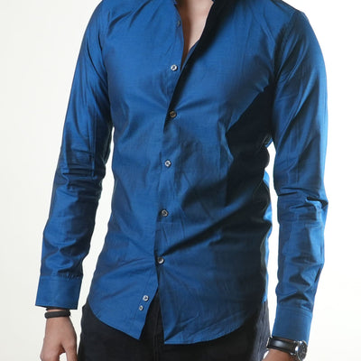Zara Man Blue Formal Shirt