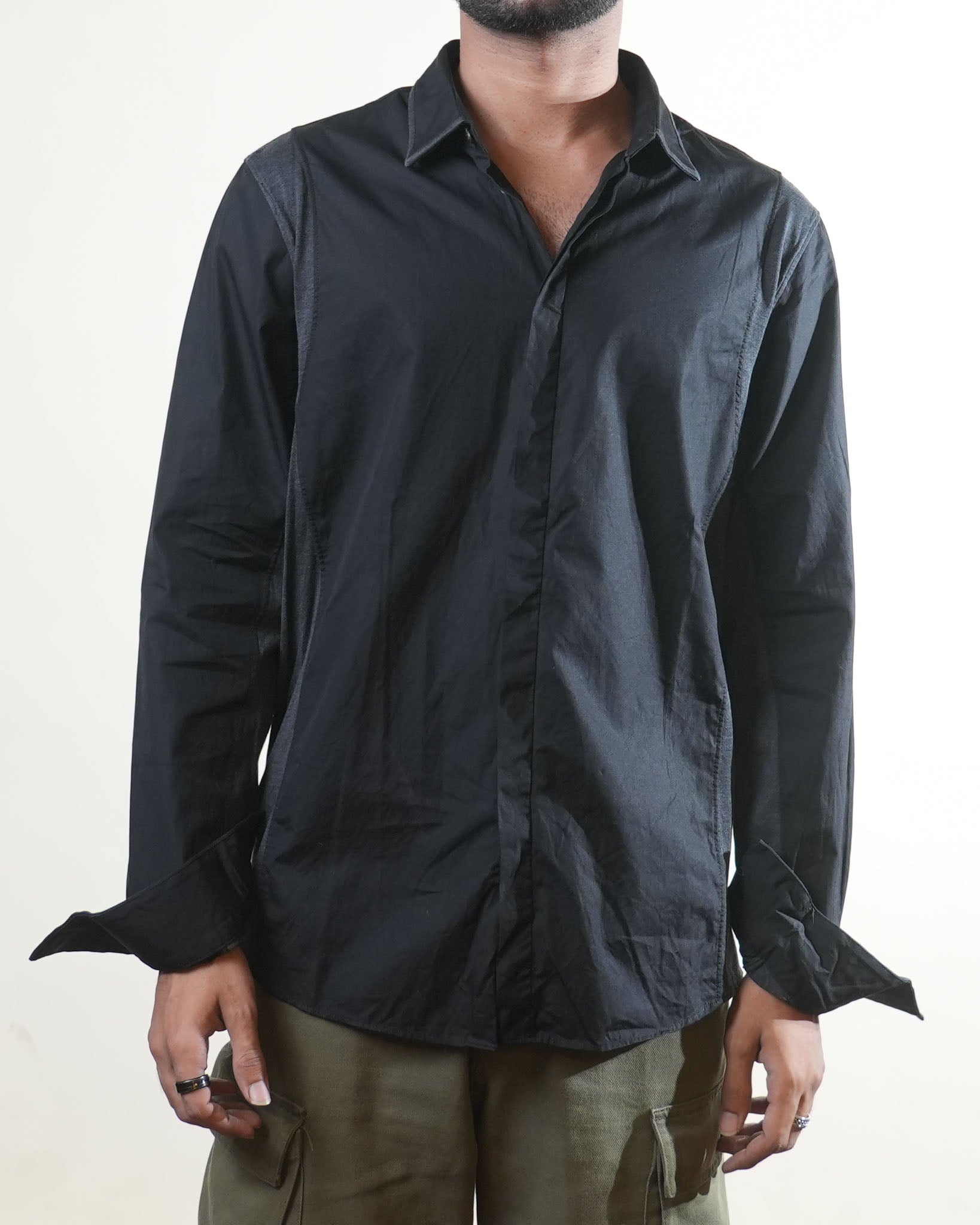 Calvin Klein Black & Grey Shirt