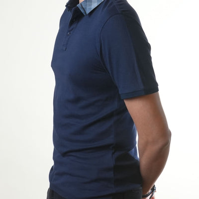 Burberry Brit Navy Blue Polo Tshirt