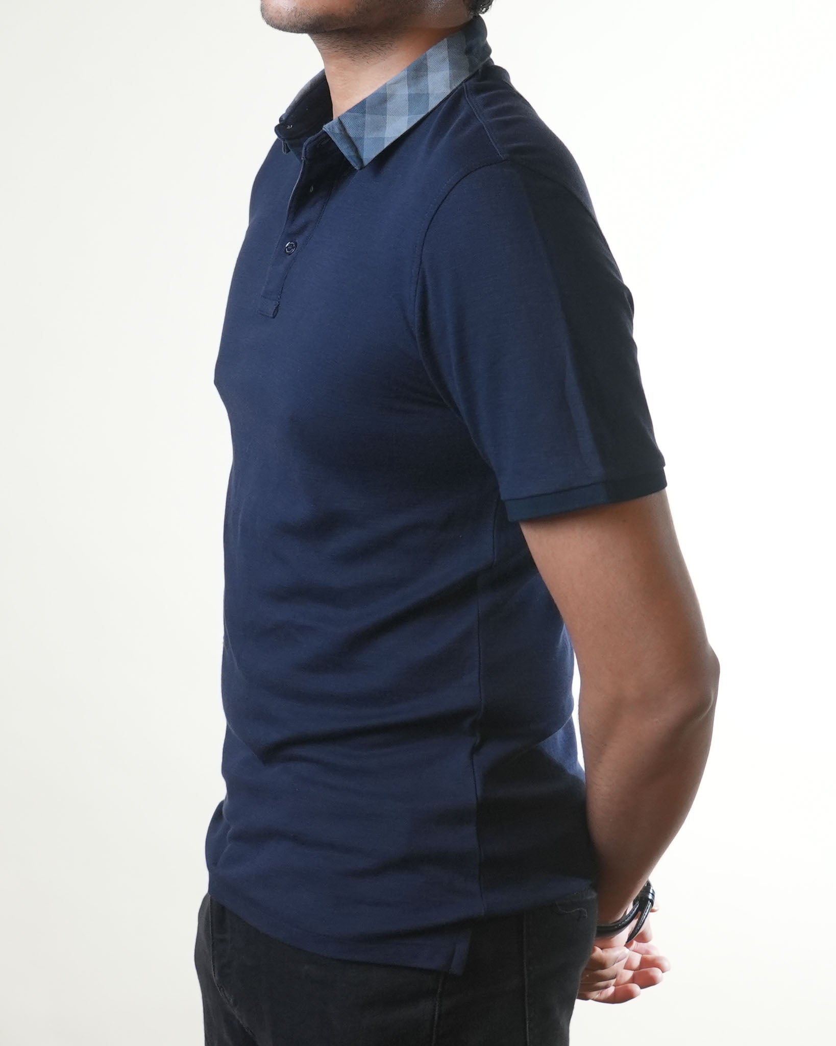Burberry Brit Navy Blue Polo Tshirt
