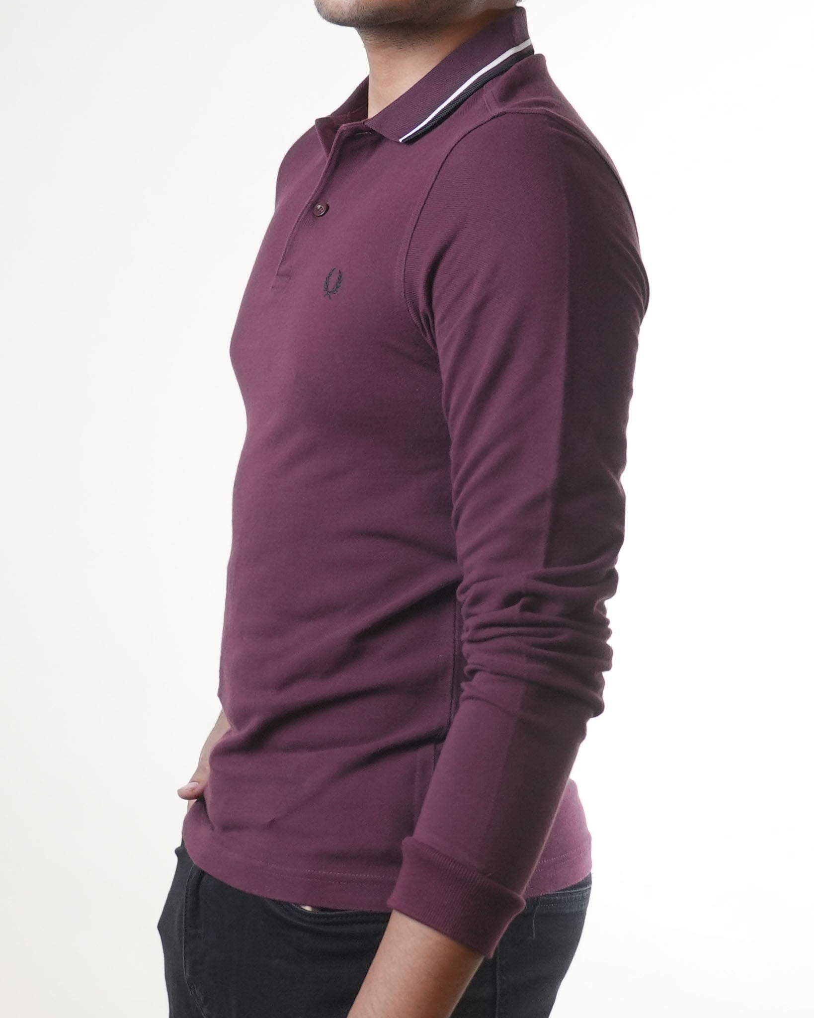 Fred Perry Maroon Polo Tshirt