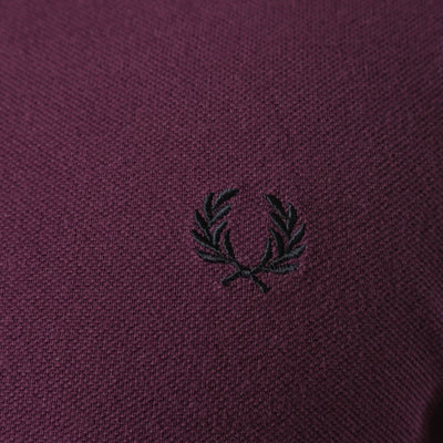 Fred Perry Maroon Polo Tshirt