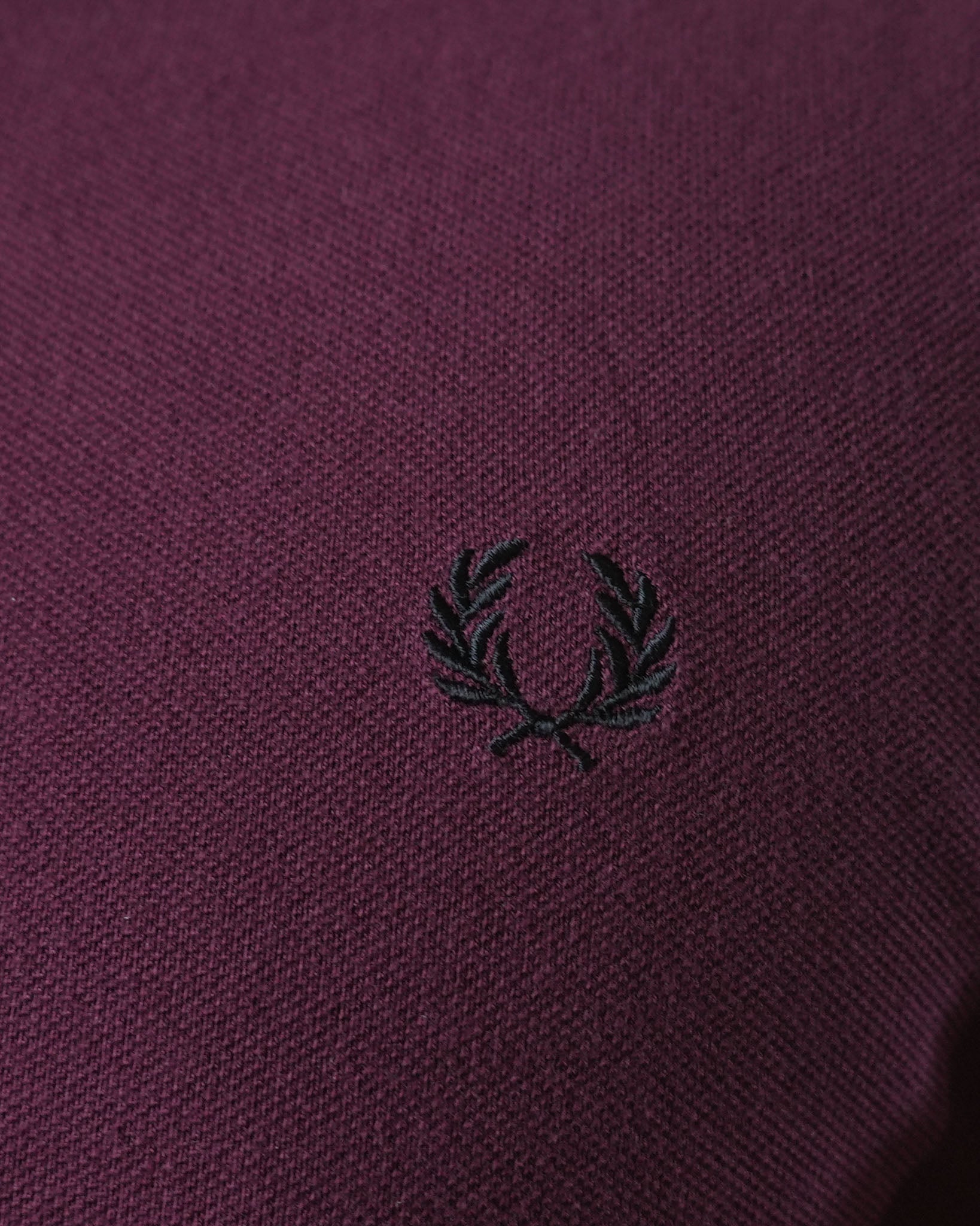Fred Perry Maroon Polo Tshirt