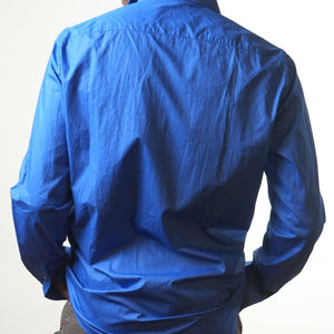 Versace Blue Formal Shirt