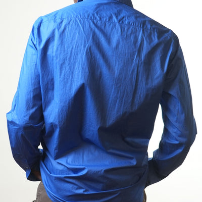 Versace Blue Formal Shirt