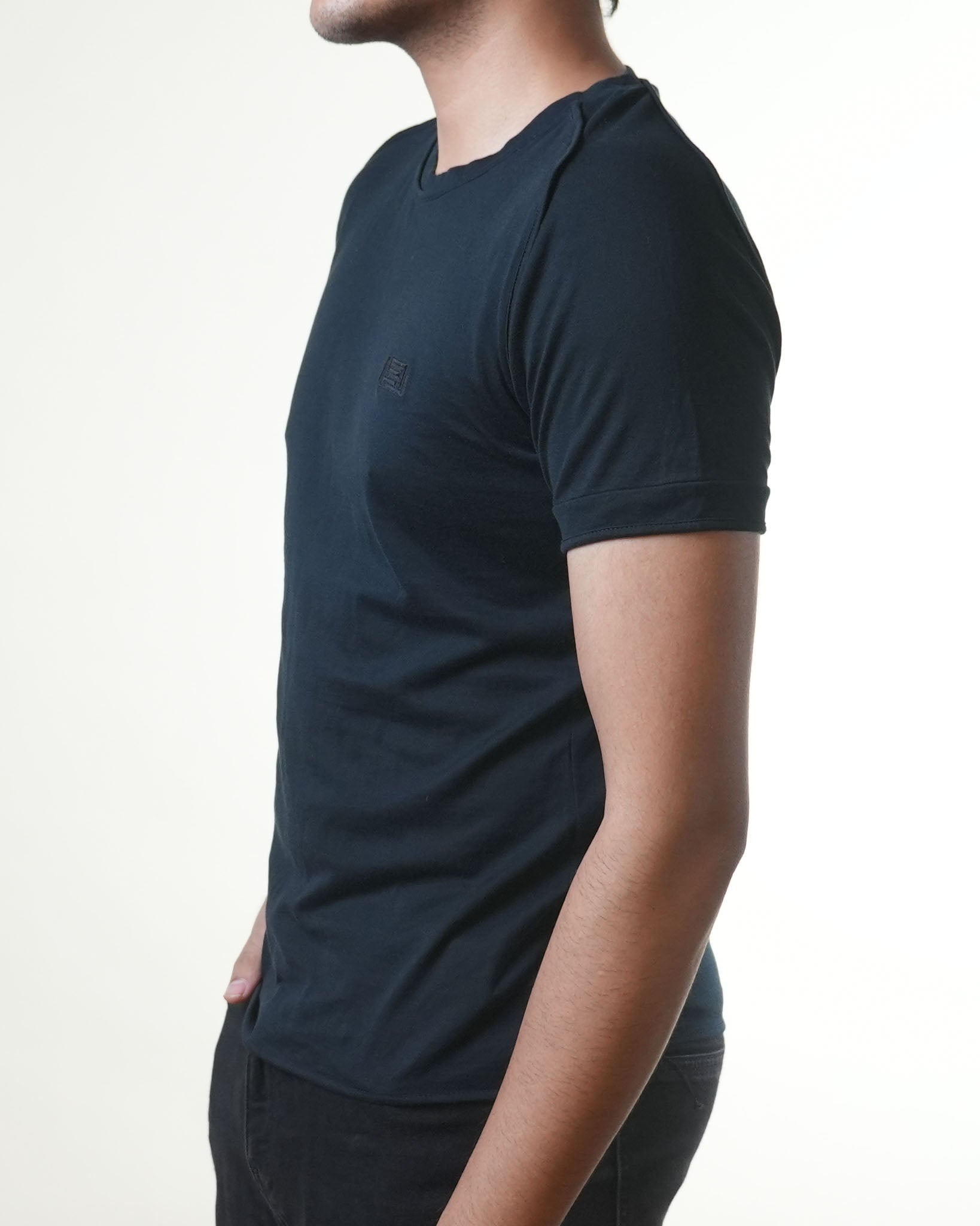 Versace Classic Navy Blue Crewneck Tshirt