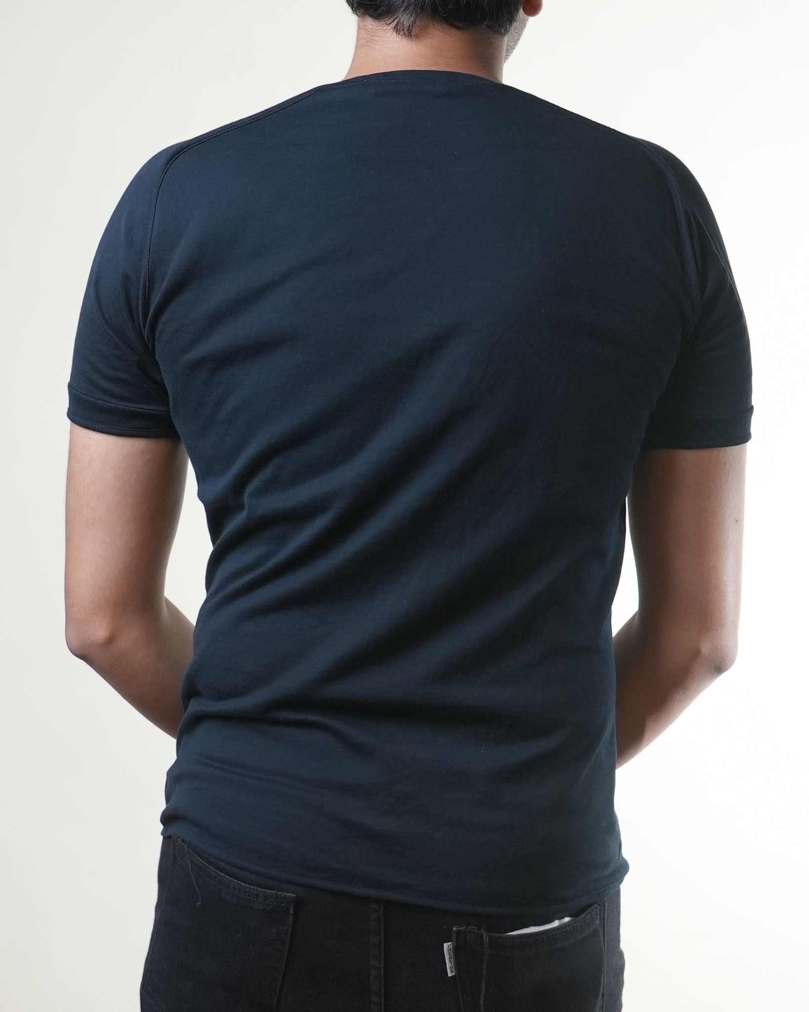 Versace Classic Navy Blue Crewneck Tshirt