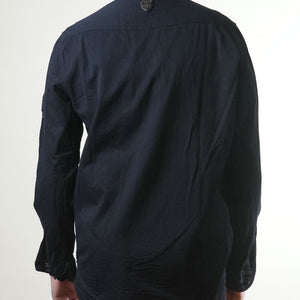 The Emperor Black Double Pocket Shirt