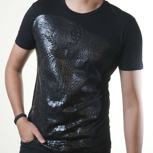 Armani Exchange Eagle Print Black Tshirt