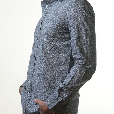 Diesel Black White Splattered Shirt