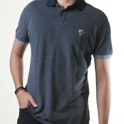 Versace Grey Polo Tshirt