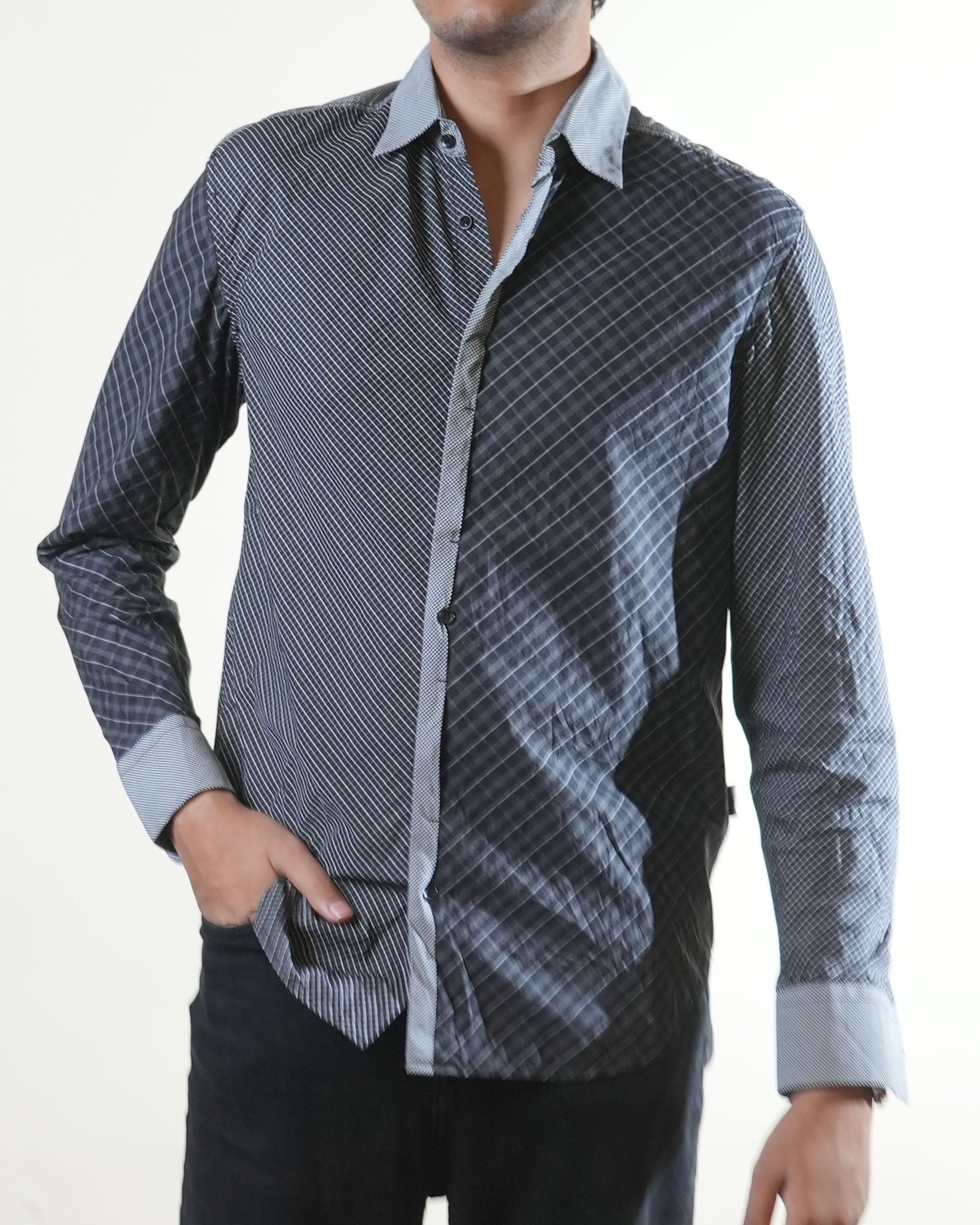 Love Moschino Black & Grey Shirt