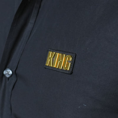 The Emperor Black King Full Sleeve Shirt
