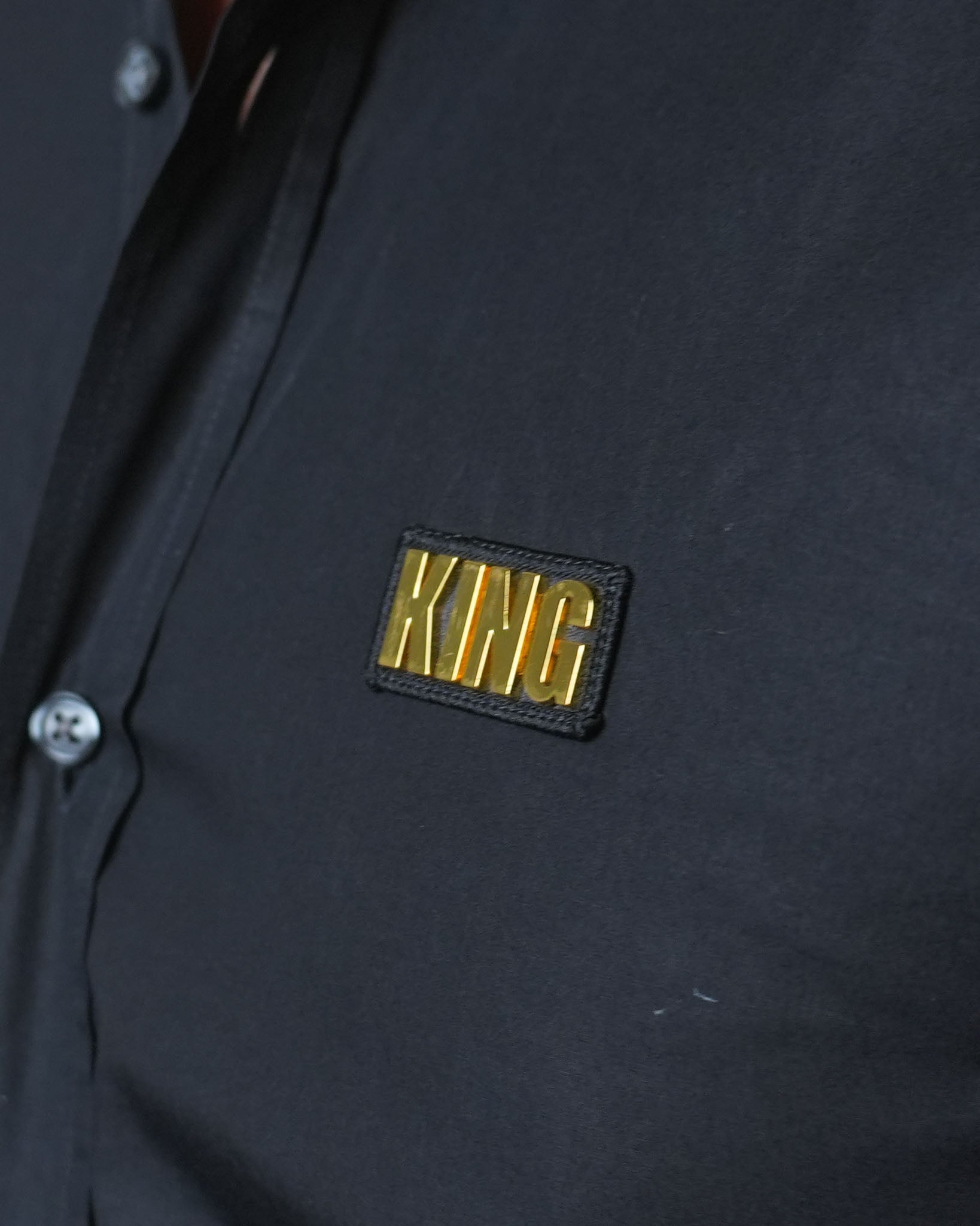 The Emperor Black King Full Sleeve Shirt