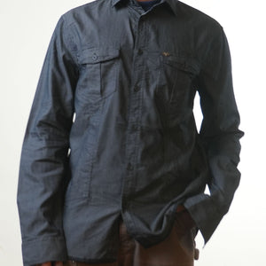 Armani Exchange Black Dotted Shirt
