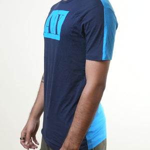 Armani Exchange Blue Basic Tee
