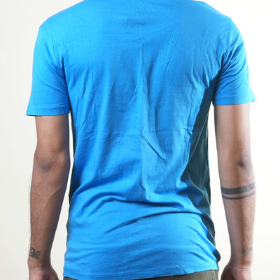Armani Exchange Blue Basic Tee
