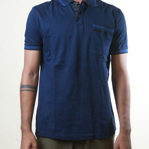 Gf Ferre Navy Blue Polo Tshirt