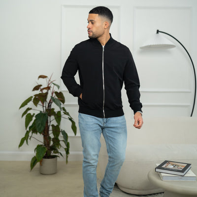 CAPO Bomber Black Jacket