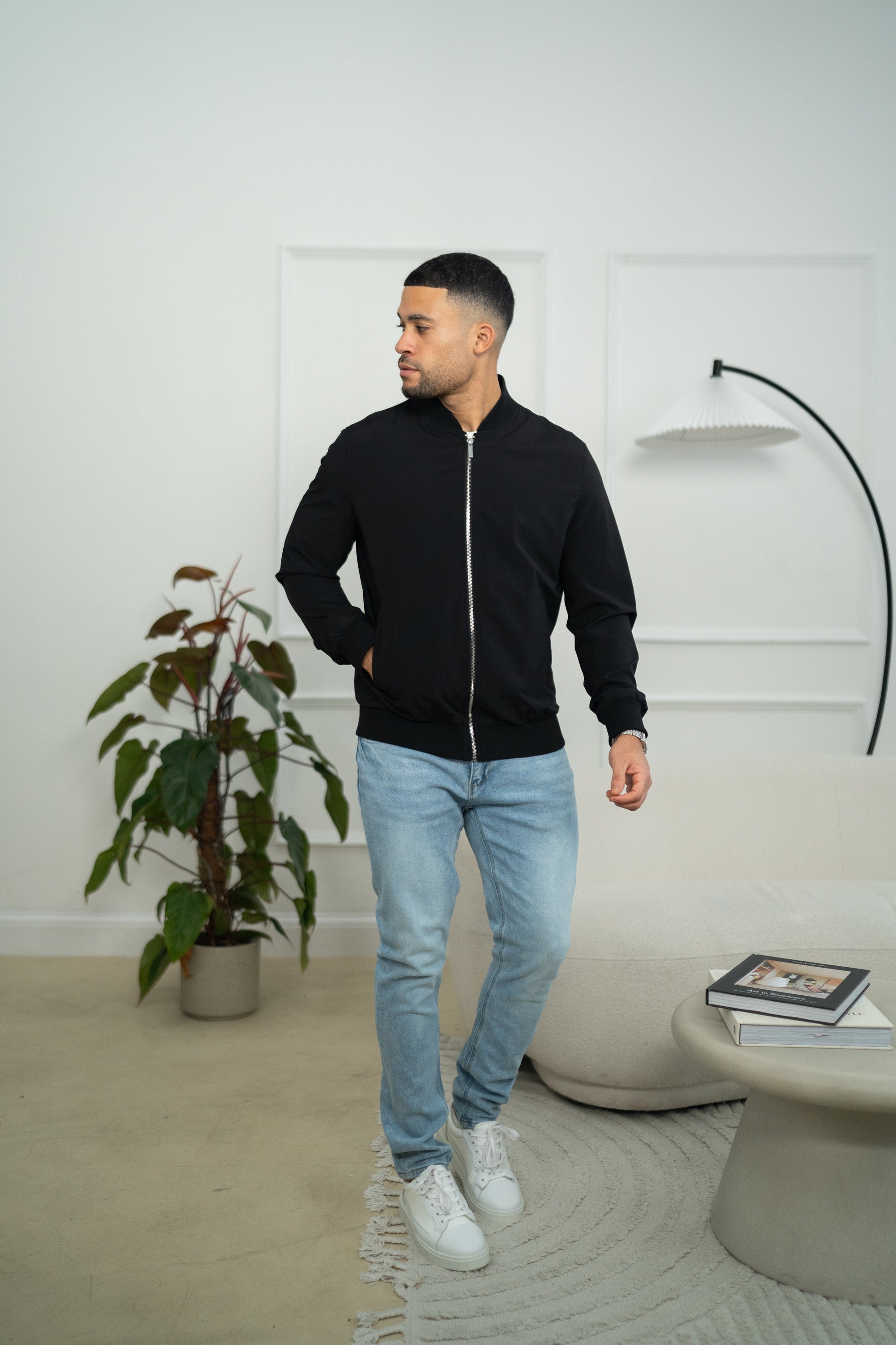 CAPO Bomber Black Jacket