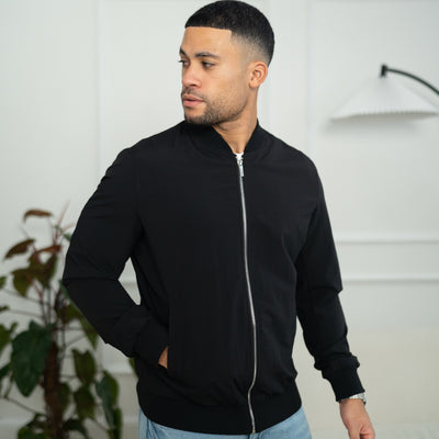 CAPO Bomber Black Jacket
