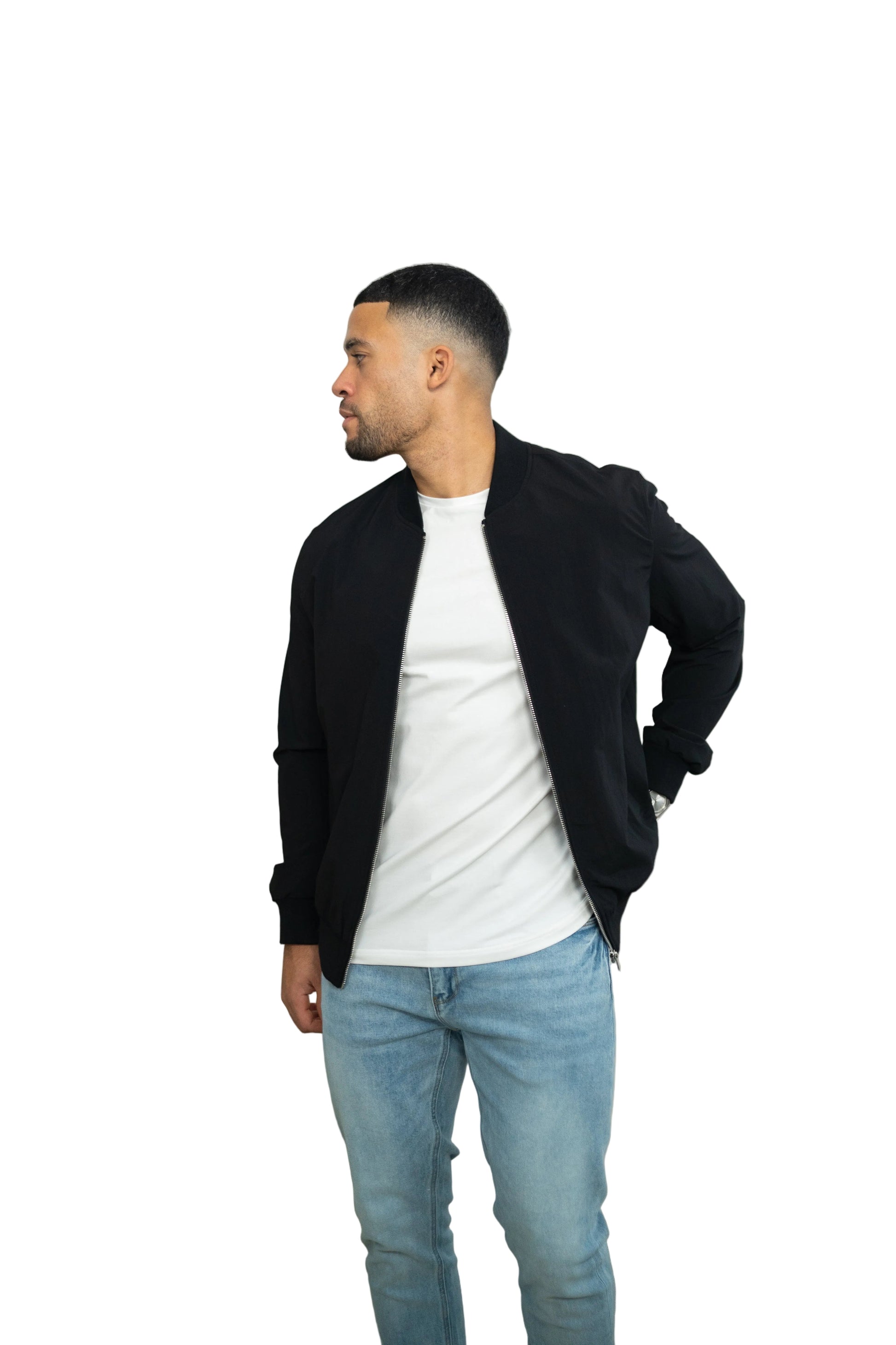 CAPO Bomber Black Jacket