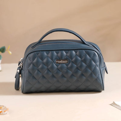 Makeup Pouch Multipurpose Large Bluish Grey