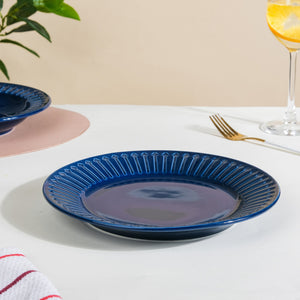 Royal Pasta Plate Blue 9 Inch