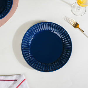 Royal Pasta Plate Blue 9 Inch