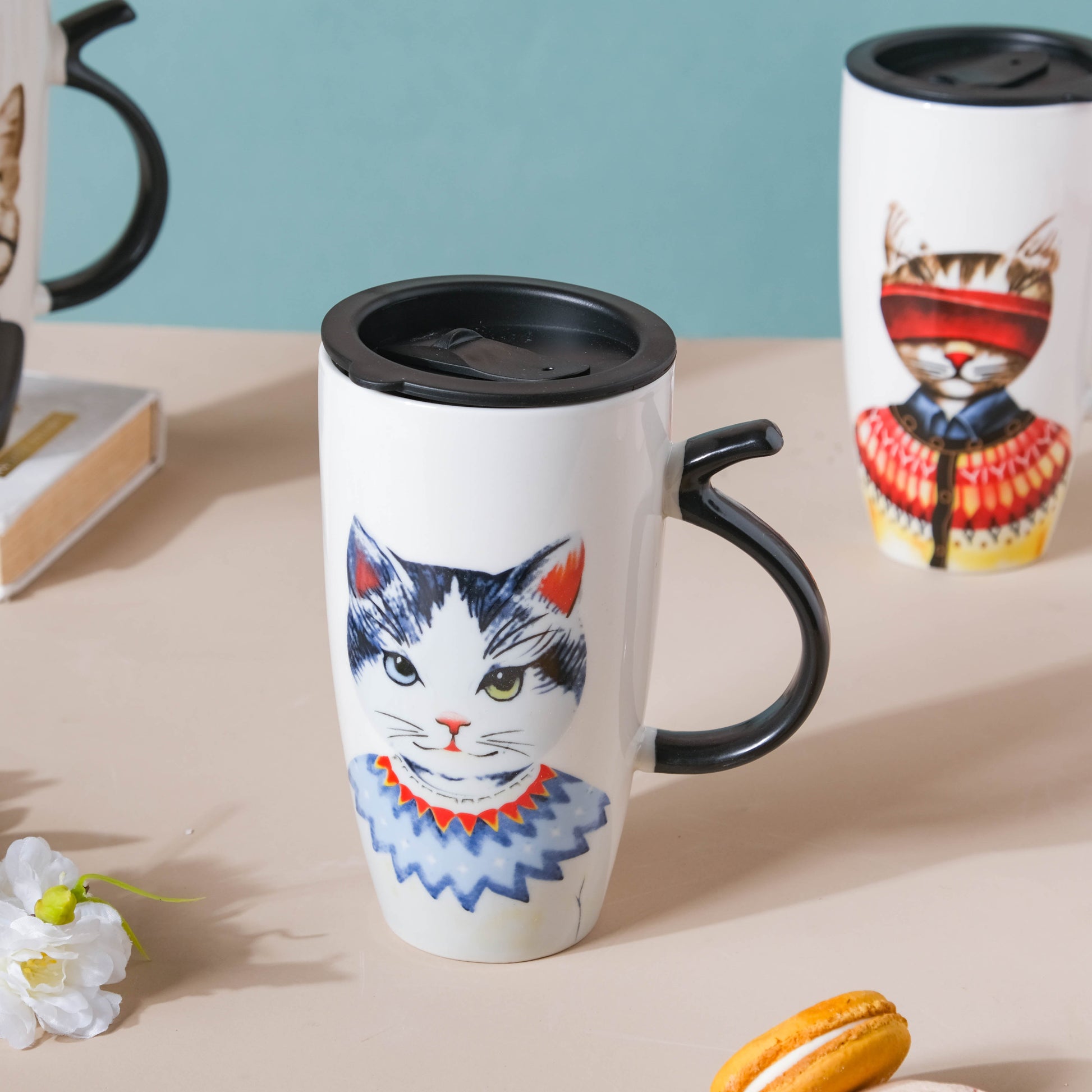 Tall Cat Mug