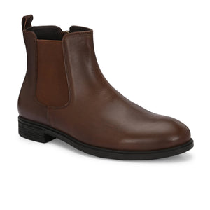 Egoss Leather Chelsea Boots For Men