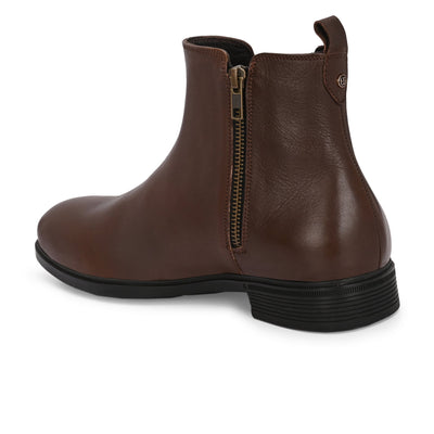 Egoss Leather Chelsea Boots For Men