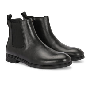 Egoss Leather Chelsea Boots For Men