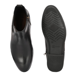 Egoss Leather Chelsea Boots For Men