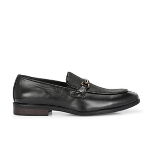 Egoss Platinum Printed Loafers For Men