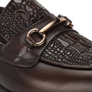 Titanium Party Loafers by Aspeerio