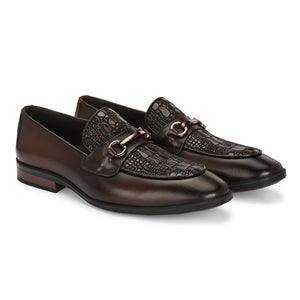 Titanium Party Loafers by Aspeerio